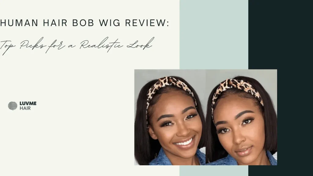 Human Hair Bob Wig Review